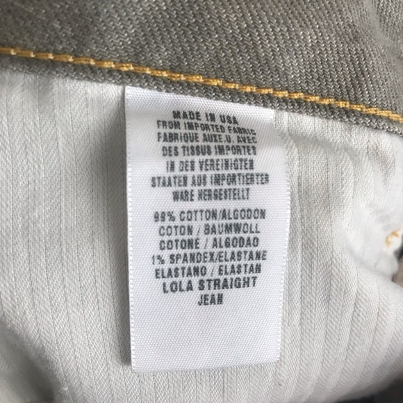 Lucky Brand Lola Straight Leg Jean Size 6/28 - Picture 4 of 8